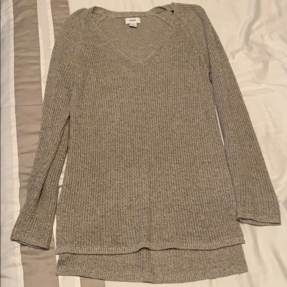 Old Navy V-neck Sweater, Oatmeal
